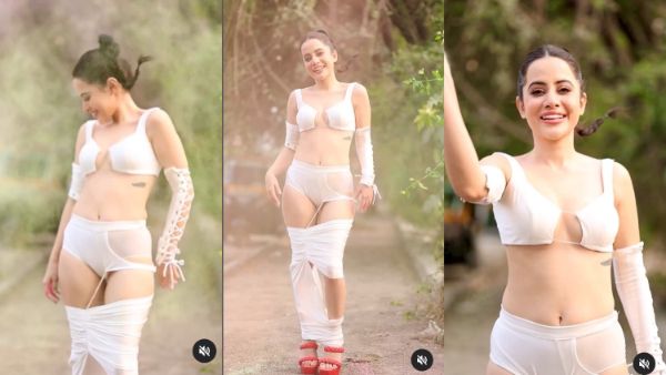 Urfi Javed Holi: उर्फी ऐसे कटे-फटे कपड़े पहने निकली होली खेलने, लोग बोले- अब आएगा रंग लगाने का मजा