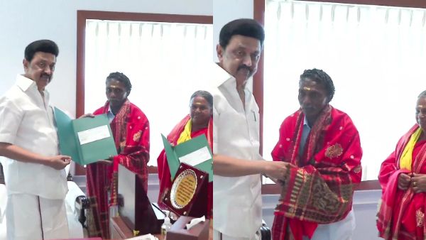 Oscar के बाद 'द एलिफेंट व्हिस्पर्स' के बोमन और बेली को CM स्टालिन ने किया सम्मानित, 91 हाथियों को दिए 1-1 लाख