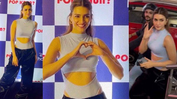 Kriti Sanon- आगे से कटी ड्रेस पहनकर बाइक से सरेआम निकलीं कृति सैनन, लोग बोले- 'उर्फी का असर है'