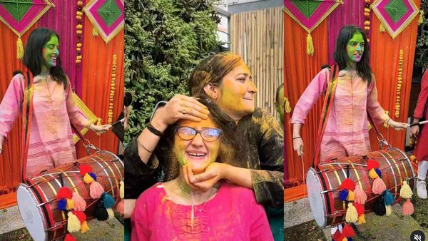 Navya Naveli Nanda- अमिताभ बच्चन की नातिन ने बजाया ढोल, होली पर दोस्तों के साथ किया हुड़दंग!