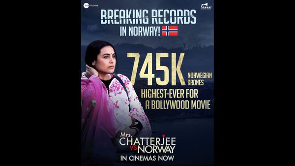 Mrs Chatterjee Vs Norway: रानी मुखर्जी ने सलमान-शाहरुख को छोड़ा पीछे, इस देश में कमाई का बनाया रिकॉर्ड