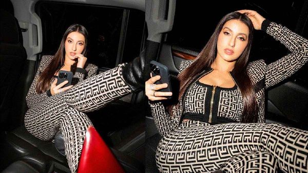 Nora Fatehi ने कार के अंदर करवाया ऐसा फोटोशूट, क्लीवेज लुक ने उड़ाए चाहने वालों के होश!