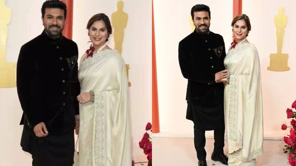Oscar 2023: प्रेग्नेंट वाइफ के साथ पहुंचे Ram Charan, सफेद साड़ी में बेहद खूबसूरत दिखीं उपासना