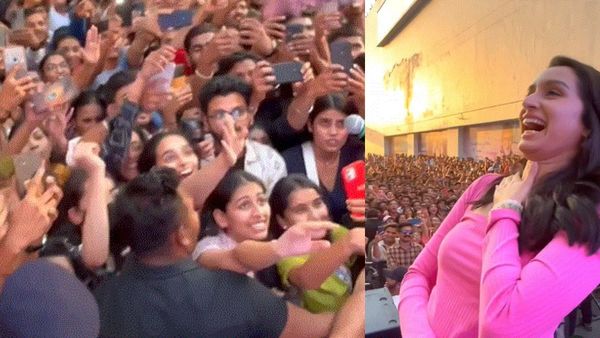Shraddha Kapoor के फैंस ने लगाए ऐसे नारे, भीड़ के बीच शर्म से लाल हो गईं अभिनेत्री!