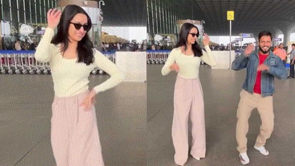 Shraddha Kapoor ने फैन के साथ एयरपोर्ट लगाए ठुमके, एक्ट्रेस ने नहीं तोड़ा चाहने वाले का दिल!