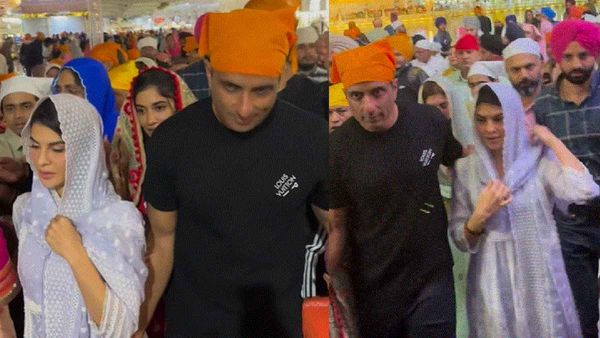 Sonu Sood ने स्वर्ण मंदिर में Jacqueline Fernandez के साथ मारी एंट्री, वीडियो देख लोग कर रहे हैं ऐसी बातें..