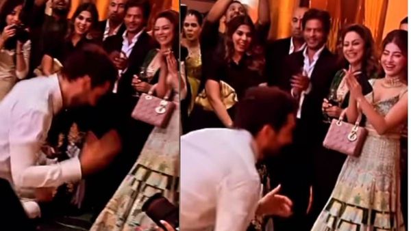 Alanna wedding: शाहरुख खान के सामने अहान पांडे ने उन्हीं के गाने पर किया डांस, SRK और गौरी का रिएक्शन वायरल