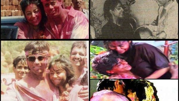 Photos: क्या आपने देखा है शाहरुख खान-गौरी का होली वाला रोमांस, दिखता था कपल का अलग अंदाज