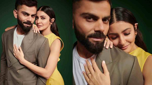 Virat Kohli के साथ रोमांटिक हुईं Anushka Sharma, पीठ के पीछे खड़े होकर दिए ऐसे ऐसे पोज!