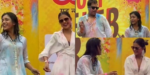 Priyanka Chahar Choudhary: अंकित के बिना ही प्रियंका ने सुंबुल और राजीव संग मनाई होली