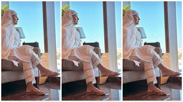 Hina Khan: रमजान से पहले उमराह करने मक्का पहुंचीं एक्ट्रेस, सोशल मीडिया पर तस्वीरें हुए वायरल