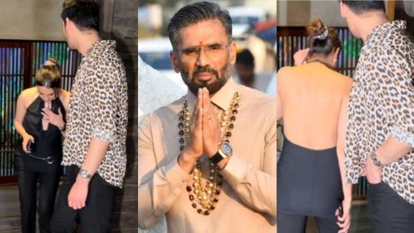 ये हैं सुनील शेट्टी की होने वाली बहूरानी, देत रात BF आहान संग बैकलैस होकर निकली घूमने, संभाले नहीं संभली आगे स