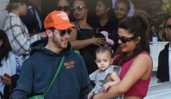 Priyanka Chopra: बेटी मालती और पति निक जोनस के साथ इंडिया आई एक्ट्रेस