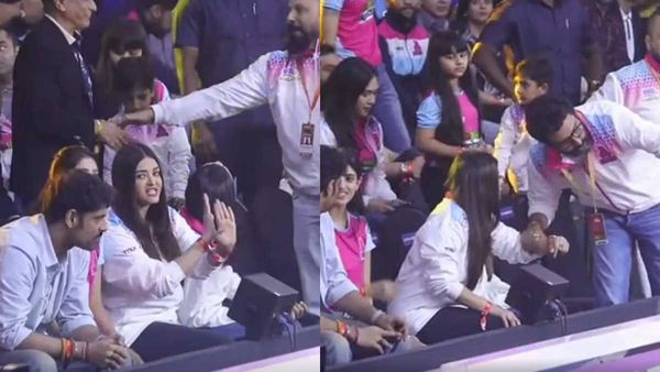 अभिषेक को पड़ी ऐश्वर्या से डांट, नव्या नवेली भी हुई गुस्से का शिकार, Viral हो रहा यह Video