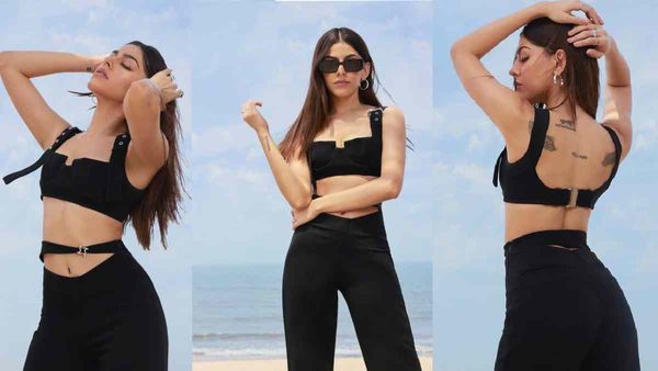 Alaya F- सिजलिंग ब्रालेट पहनकर दिखा दिए शरीर के सारे टैटू, किलर लुक पर मच रहा है बवाल!