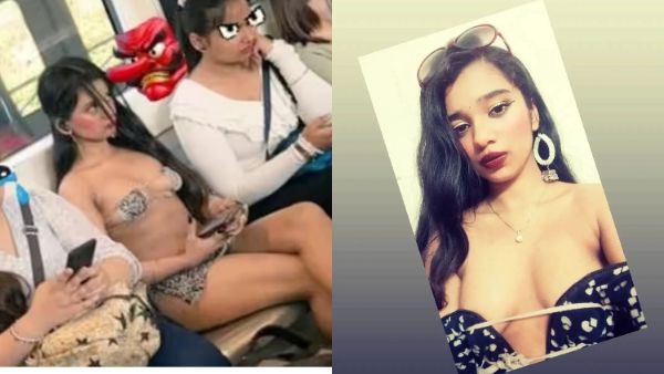 दिल्ली मेट्रो वाली लड़की ने कराया नया फोटोशूट, सिर्फ और सिर्फ प्राइवेट पार्ट्स पर चिपकाए पीले फूल