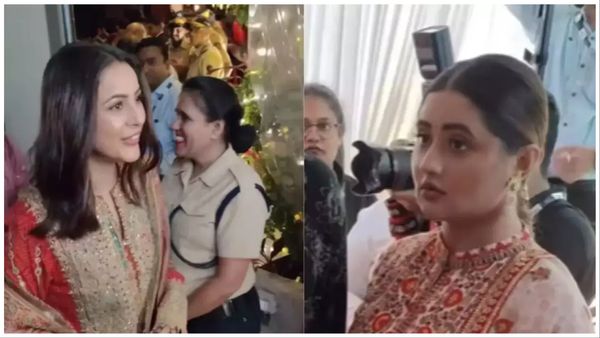 ये क्या!!! Baba Siddique की इफ्तार पार्टी में शहनाज गिल को देखते ही रश्मि ने फेर लिया मुंह