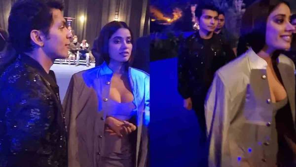 Janhvi Kapoor को रूमर्ड बॉयफ्रेंड के साथ किया गया स्पॉट, एयरपोर्ट से वायरल हो रहा है वीडियो