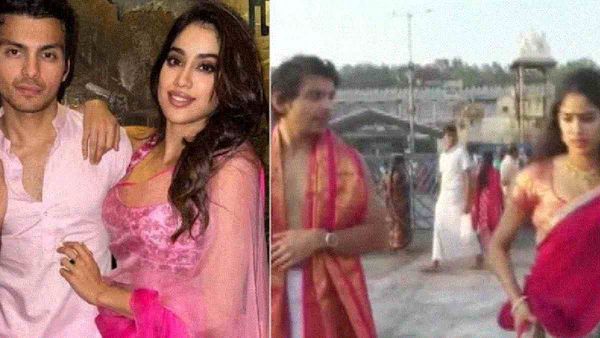 Janhvi Kapoor- रूमर्ड बॉयफ्रेंड के साथ तिरुपति बालाजी मंदिर पहुंची जान्हवी कपूर, वायरल हो रहा है वीडियो