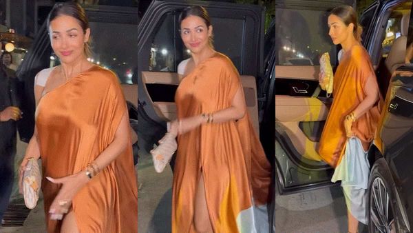 Malaika Arora- 'पर्दा लपेटकर आई है'- नीचे से कटी ढीली ढाली ड्रेस पहनने पर बुरी तरह ट्रोल हुईं एक्ट्रेस