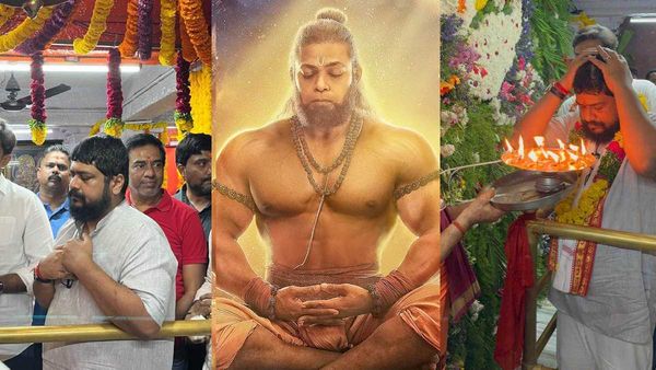 हनुमान जी की शरण में पहुंचे 'आदिपुरुष' के मेकर्स, ओमराउत ने लिया फिल्म रिलीज से पहले आशीर्वाद