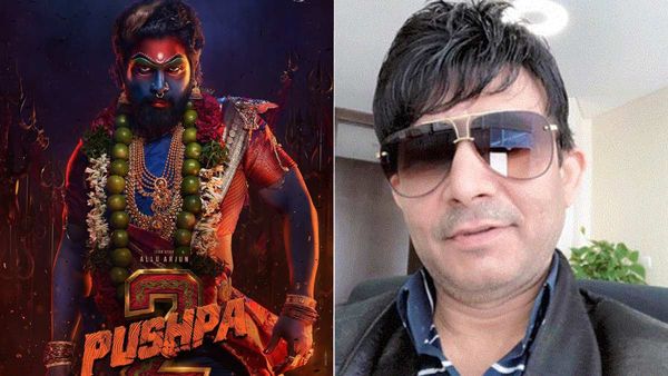 Pushpa 2 का पोस्टर देख केआरके ने जमकर उड़ाया अल्लू अर्जुन का मजाक, 'बोले- लक्ष्मी 2 या कंचना'