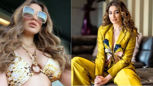 Raai Laxmi: कहीं ब्रा पहन करीब से फोटो खिंचवाते, तो कहीं बिन ब्रा फोटो खिंचवाती दिखी राय लक्ष्मी!