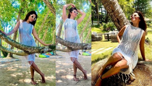 जालीदार ड्रेस में एक्ट्रेस रिद्धिमा ने दिखाई बिकिनी, फैंस बोले- एक ही ड्रेस में कितनी फोटो शेयर करोगी!