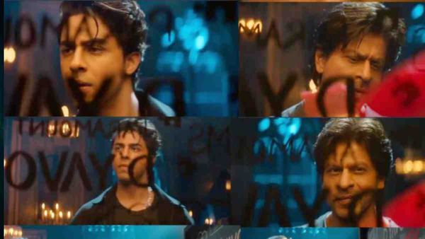 Shahrukh Khan के साथ बेटे Aryan ने किया डेब्यू, स्क्रीन पर साथ देखकर फैंस हुए क्रेजी, वीडियो रिलीज