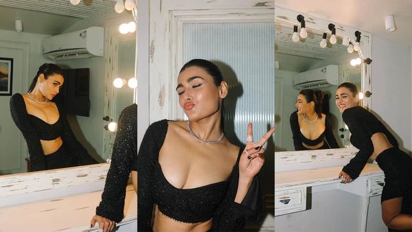 सीधी साधी प्रीति को ये क्या हुआ, मिरर के सामने खुली खुली ड्रेस पहनकर दिखा दिए क्लीवेज, बवाल!