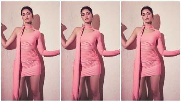 Ananya Panday: अनन्या ने हद से ज्यादा टाइट कपड़ों में दिखाया अपना हॉट फिगर, छोटी सी ड्रेस में दिए ऐसे-ऐसे पोज