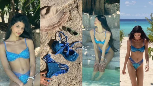 अनन्या पांडे की बहन अलाना पांडे कैमरे के आगे आई ऐसे, फिर रेत पर पड़ी पहनी बिकनी और किया ऐसा काम कि...