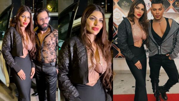 Sherlyn Chopra: बिन ब्रा सामने से खुली ड्रेस में शर्लिन ने ढाया कहर, लोग बोले- ध्यान से टॉप आगे से फट...!