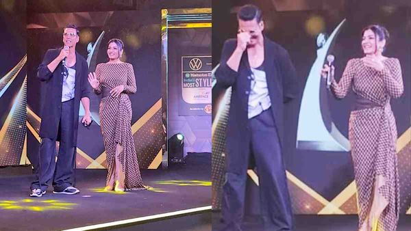 Akshay Kumar- Raveena Tandon: प्यार, सगाई, धोखा.. सभी गिले शिकवे भुलाकर अक्षय कुमार के गले मिलते दिखीं रवीना
