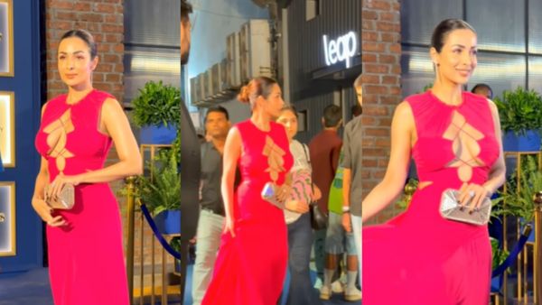 आगे से खुली थी Malaika Arora की ड्रेस, धागे के सहारे जैसे-तैसे बचाई अपनी इज्जत; कइयों ने कहा- 'उर्फी की बहन'