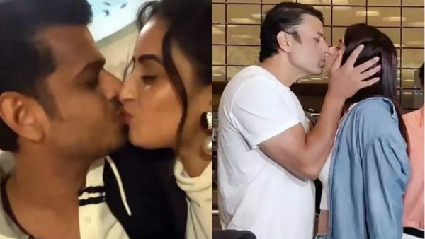 किसी ने पति को किया लिप किस, तो कोई मां से लिपटा... मुश्किल काम के लिए निकले ये सितारे