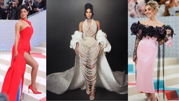Met Gala 2023: ऊप्स! किसी की ड्रेस खिसकी तो किसी की ड्रेस फटी, किम कार्दशियन की तो....