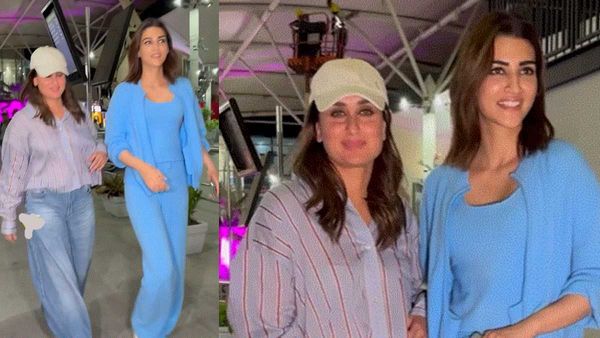 Kareena Kapoor Khan को Kriti Sanon के साथ देखते ही लोगों ने किया ट्रोल, बोले- 'आंटी के साथ दादी'