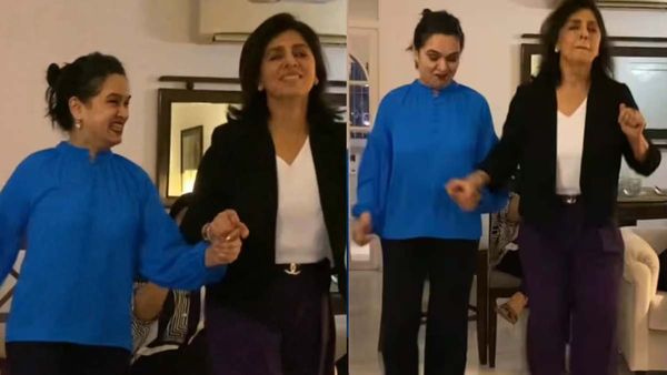 64 साल की नीतू कपूर ने 'नाटू नाटू' पर किया सबसे धमाकेदार डांस, श्रद्धा कपूर की मौसी ने भी दिया साथ- Video