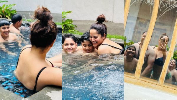Anasuya Bharadwaj: अपने बच्चों के साथ पूल में बिकनी पहनने पर ट्रोल हुई ये हसीना, फैंस ने सुनाई खरी-खोटी!