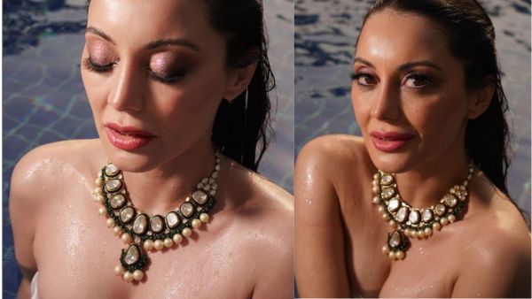 Minissha Lamba: भीगे बदन तो कहीं बदन से टपकती बूंदों के साथ सिर्फ गले का हार पहन मिनिषा लांबा ने किया...
