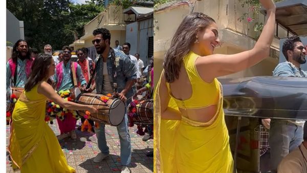 साड़ी पहन ऑटो में विक्की के साथ मस्ती करती नजर आई सारा अली खान, कैटरीना को लेकर विक्की ने कही ये बात!