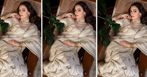 Dia Mirza: लाखों की सफेद साड़ी में दीया मिर्जा ने गिराई हुस्न की बिजलियां, तस्वीरें वायरल