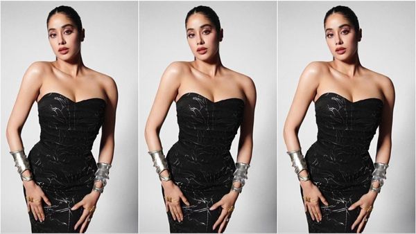 Janhvi Kapoor: ऑफ शोल्डर ब्लैक गाउन पहन जब जान्हवी ने दिखाया अपना फिगर, तो इंटरनेट पर मच गया बवाल