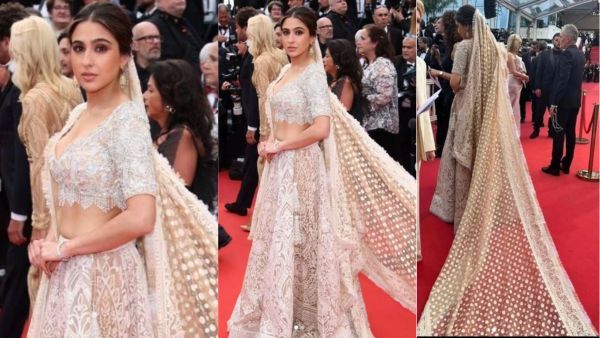 Cannes Film Festival: देसी अंदाज भी सारा अली खान ने कांस में दिखाए जलवे! कहा, 'इंडियन होने पर गर्व है!