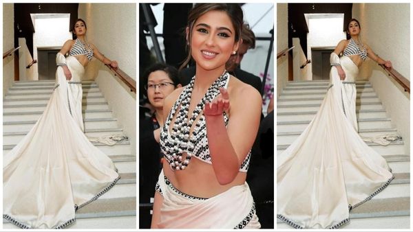 Cannes Film Festival 2023: सारा ने कान्स के दूसरे दिन भी अपना जलवा रखा बरकरार, व्हाइट ड्रेस में दिखी परी जैसी