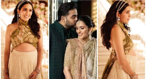 मुकेश अंबानी की बड़ी बहु श्लोका मेहता की हुई शानदार गोद भराई, क्यूट तस्वीर हुई वायरल