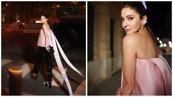 Cannes 2023: कान्स में पिंक ऑफशोल्डर ड्रेस पहनकर अनुष्का ने ढाया कहर, हर तरफ हुई एक्ट्रेस के डेब्यू की चर्चा