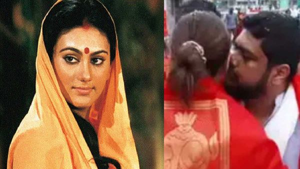 Adipurush- मंदिर में Kiss को लेकर अब रामायण की सीता ने लगाई लताड़? बोलीं- आजकल की एक्ट्रेस..