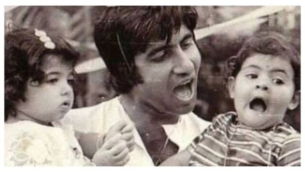 अमिताभ बच्चन की गोद में चढ़ी ये बच्ची रह चुकी हैं बॉलीवुड एक्ट्रेस, बिग बी ने शेयर की मजेदार तस्वीर